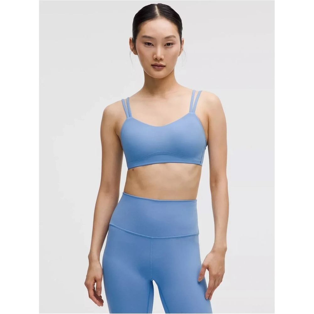 Lululemon NWT Like a Cloud Sports Bra B/C in Oasis Blue Size 12